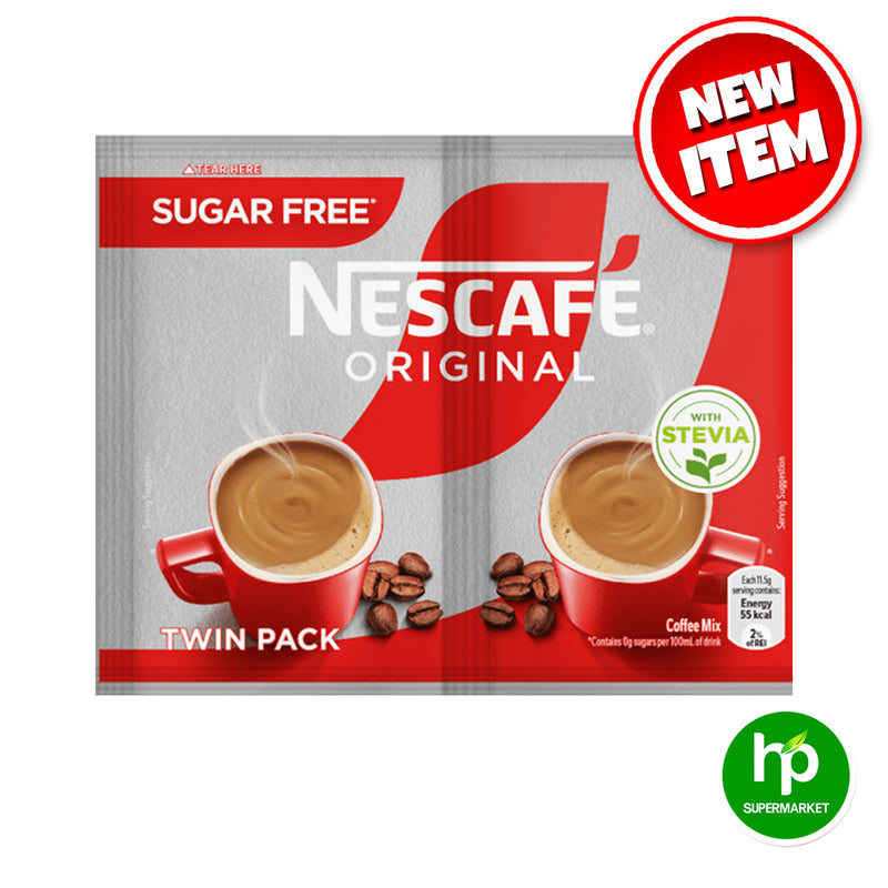 Nescafe Original Sugar Free Twin Pack 23g