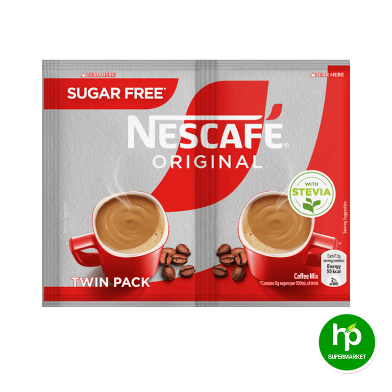 Nescafe Original Sugar Free Twin Pack 23g