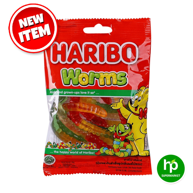 Haribo Worms 80gx24