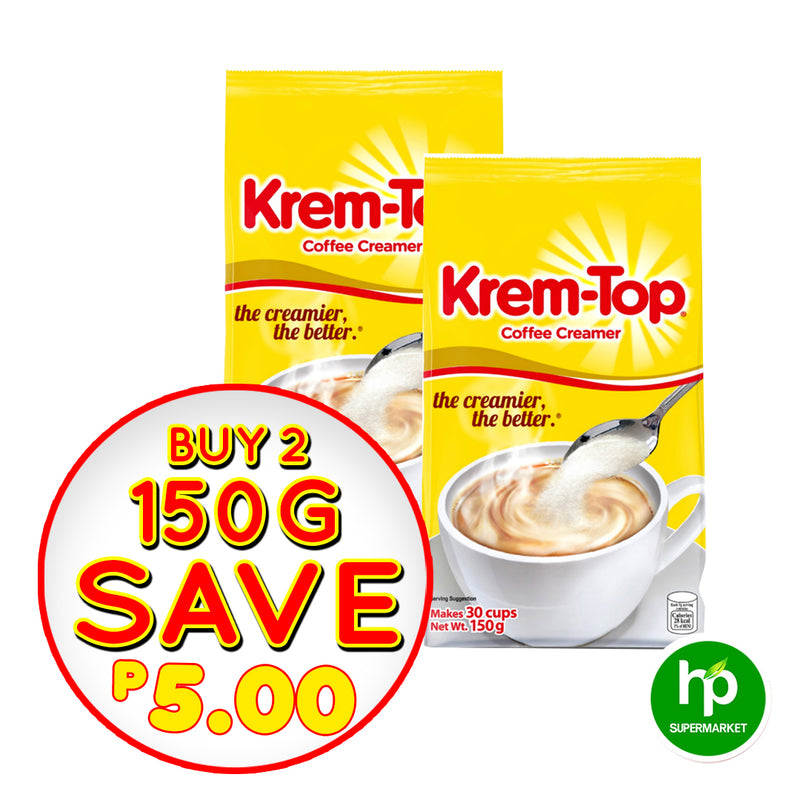 Buy 2 Kremtop Creamer 150g Save P5.00