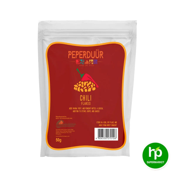 Pepperduur Spices Chili Flakes 50g