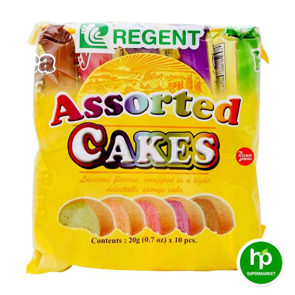 Regent Assorted Cakes 20g x 10 Packs