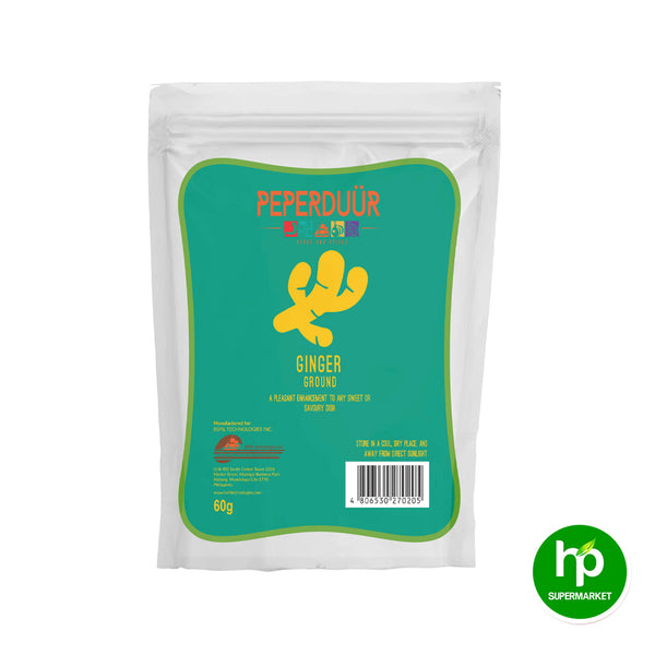 Pepperduur Ginger Ground 60g