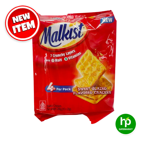 Malkist Sweet Glazed Flavored Cracker 10x28g