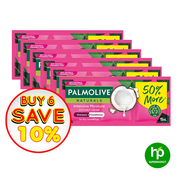 Buy 6 Palmolive Naturals Intensive Moisture 15ml Save 10%
