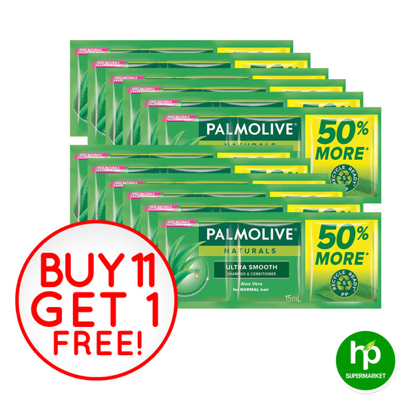 Buy 11 Palmolive Ultra Smooth 15ml Get 1 Free