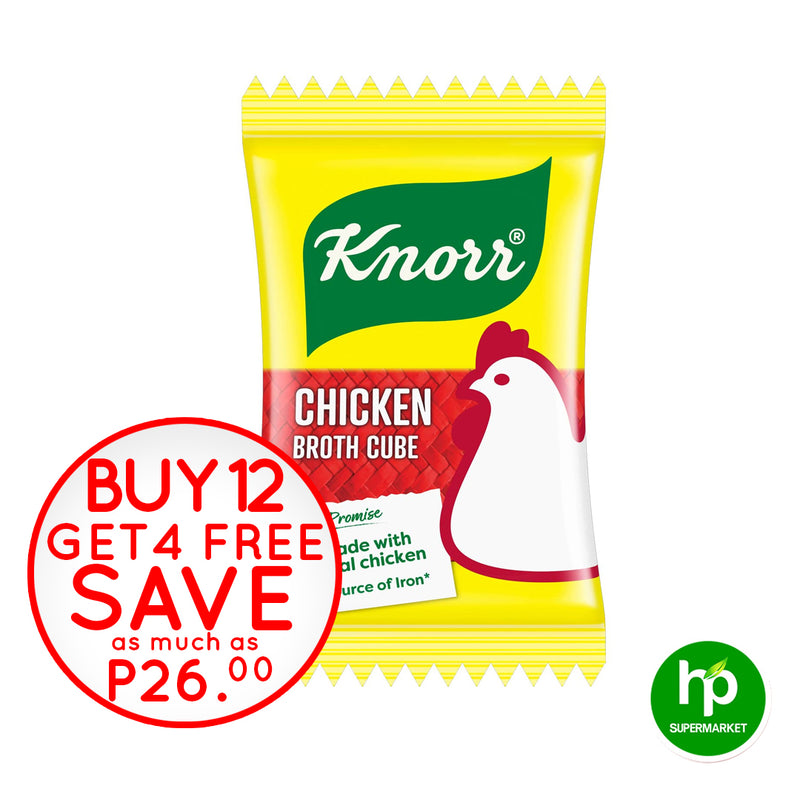 Buy 12 Pcs Knorr Chicken Cubes Get 4 Cubes Free
