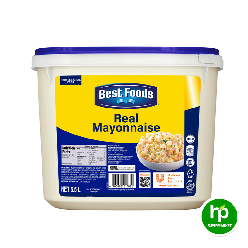 Best Foods Real Mayonnaise 5.5L