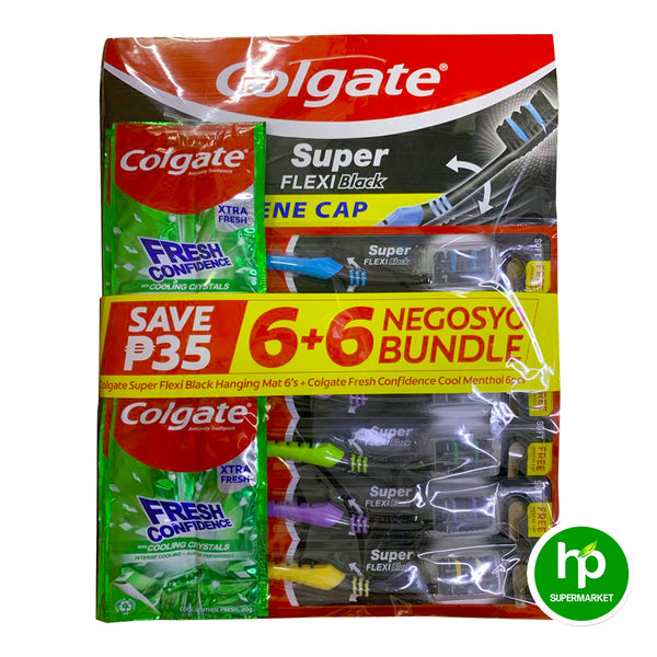 Colgate 6+6 Negosyo Bundle Save P20 (BLACK)