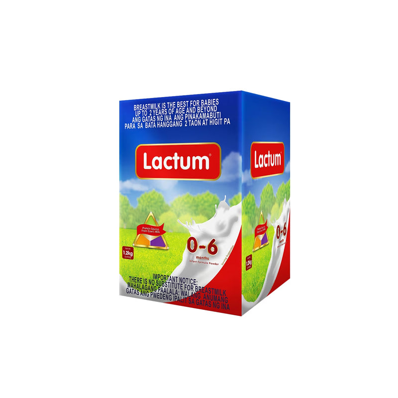 Lactum 0-6 Months Plain 1.2kg