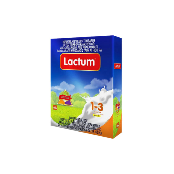 Lactum Powder Milk 1-3yrs Old Plain 350g