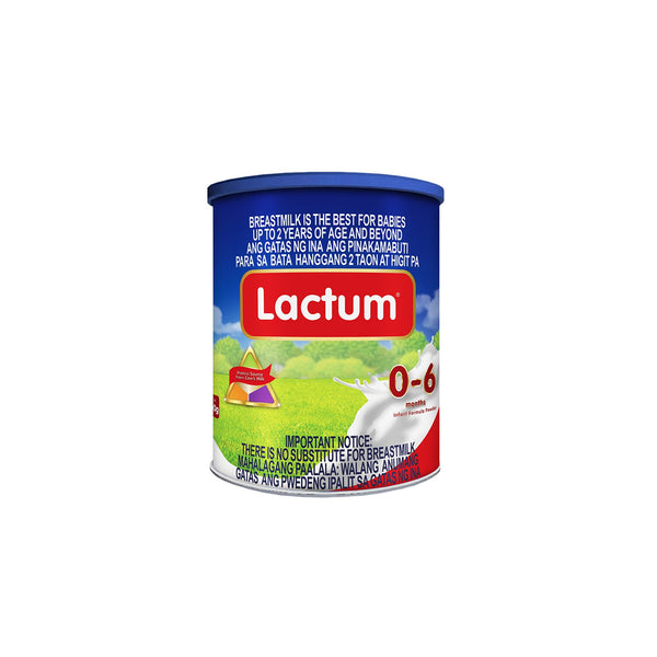 Lactum 0-6 Months Plain 900g