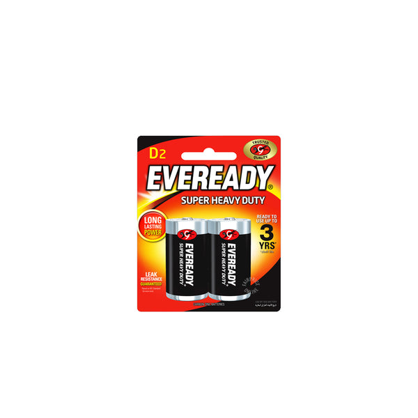 Eveready Battery Black 2's 1250BP2