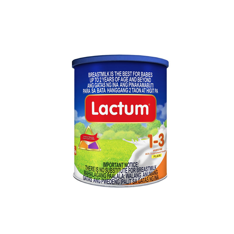 Lactum 1-3 PWD Plain 900g