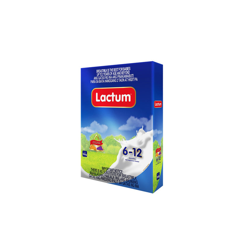 Lactum 6-12 Months Plain 150g