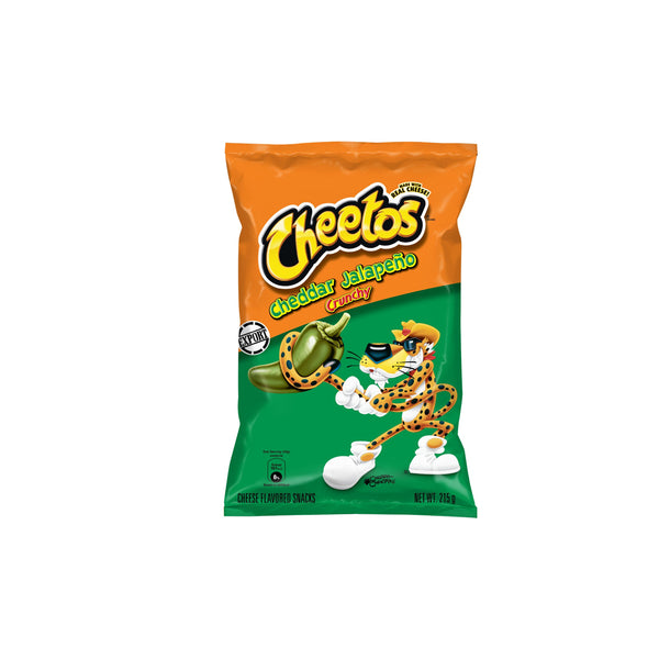 Cheetos Cheddar Jalapeño Crunchy 215g