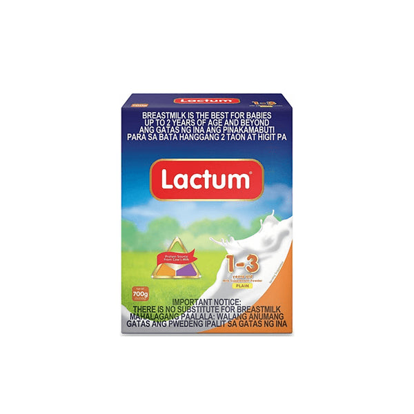 Lactum Powder Milk 6-12 Months Plain 700g