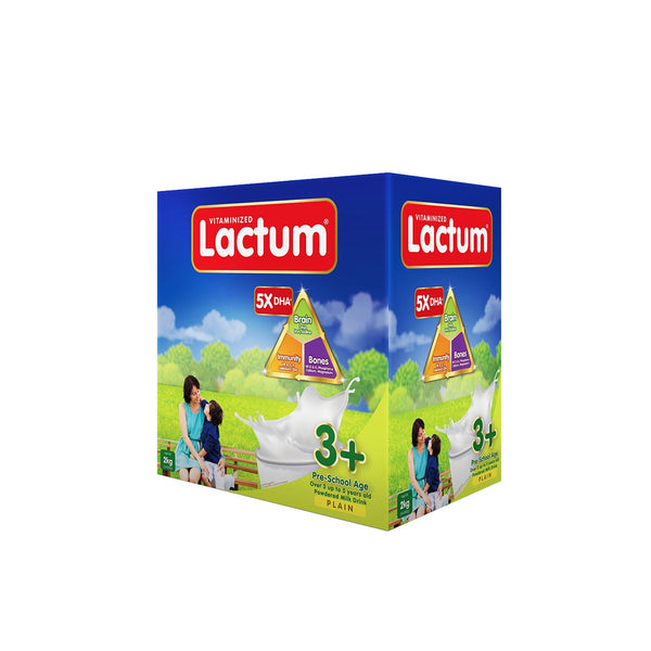 Lactum 3+ Plain Powdered Milk Drink 2kg