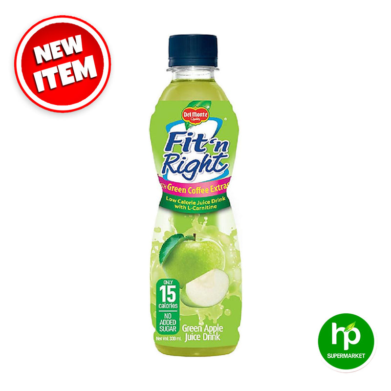 Del Monte Fit 'N Right Apple Juice 330ml