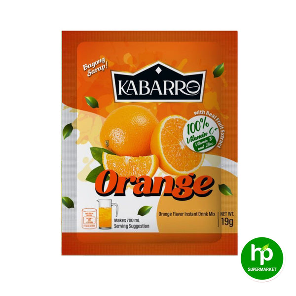 Kabarro Orange Flavor  Instant Drink Mix 190g
