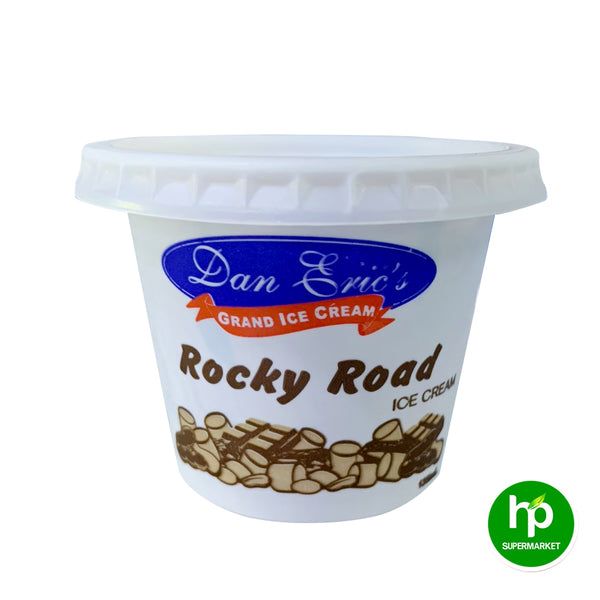 Dan Eric's Grand Ice Cream Rocky Road Medium Cup 135ml