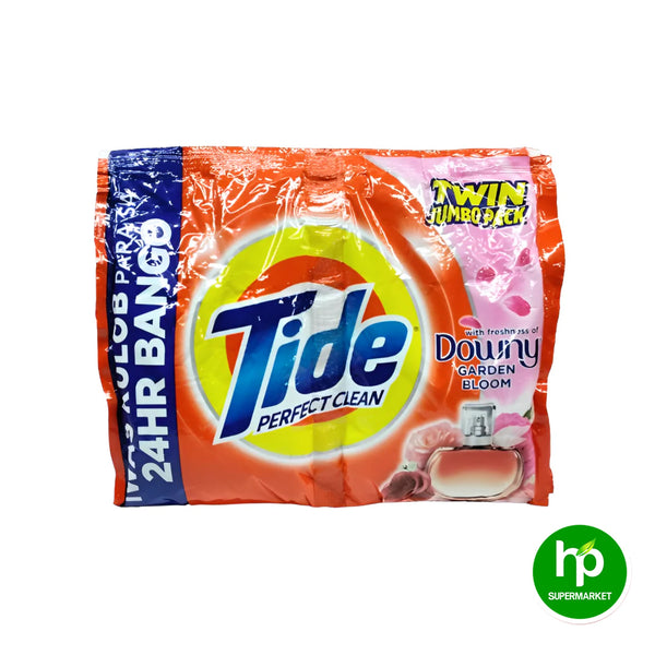 Tide Perfect Clean with Downy Garden Bloom Twin Jumbo Pack 74g
