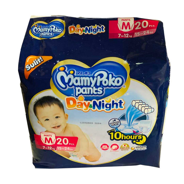 Mamy Poko Pants Day & Night Medium 20's