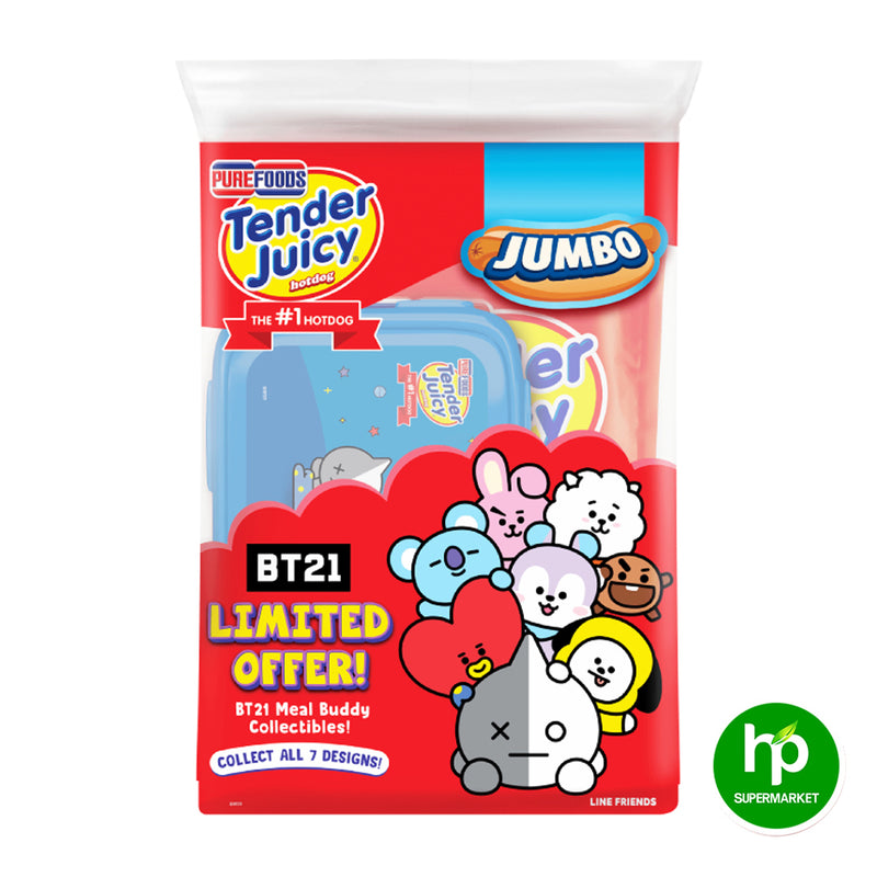 Tender Juicy Hotdog Cheesedog 1kg BT21 Meal Buddy Colectibles