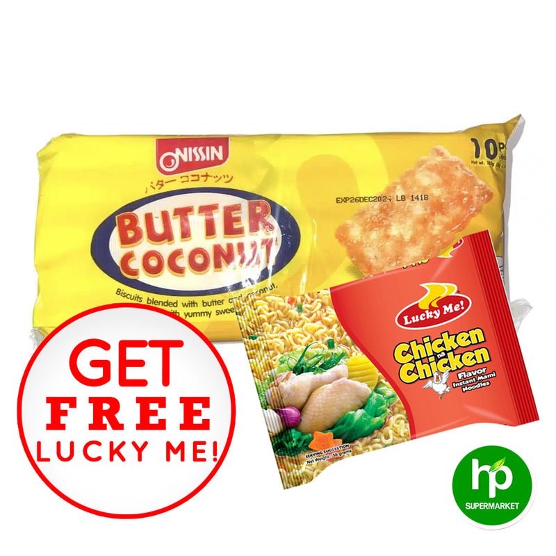 Nissin Butter Coconut  10's Get Free Lucky Me!