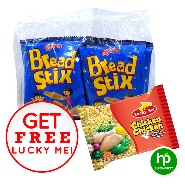 Nissin Bread Stix 10's Get Free Lucky Me!