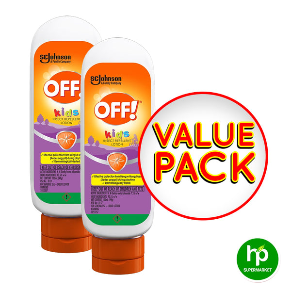 Sc Johnsons OFF! Kids Insect Repellent Lotion Value Pack