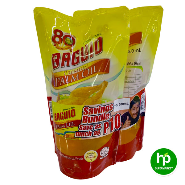 Baguio Premium Palm Oil 900ml Saving Bundle Save P10.00