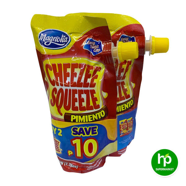 Buy 2 Magnolia Cheezee Squeeze Pimiento 220g Save P10.00