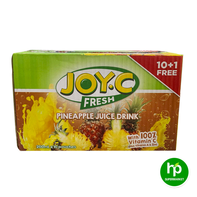 Joy C Fresh Pineapple 200ml 10+1