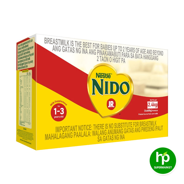 Nido Junior Milk Supplement 1-3 Years Old 2.4kg (4x600g Powder Milk)