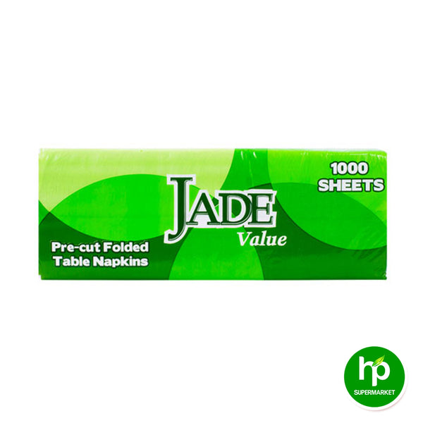 Jade Value Pre-cut Folded Table Napkins 1000's