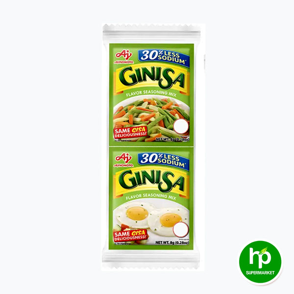Aji-Ginisa Less Sodium Flavor Seasoning Mix 8gx12