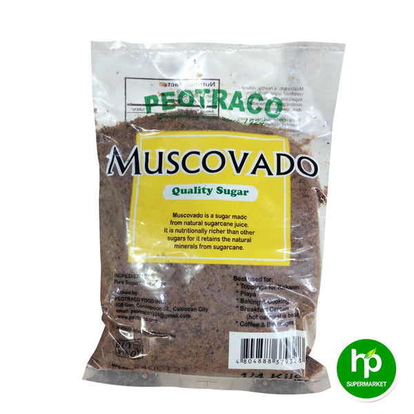 Peotraco Muscovado Quality Sugar 250g (1/4kl.)