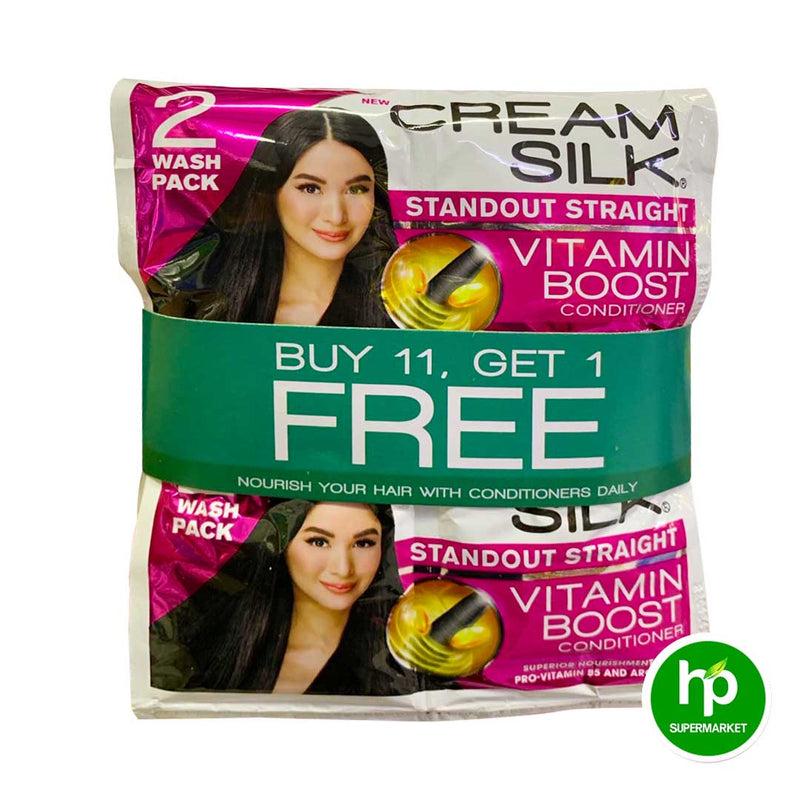 Buy Cream Silk Standout Straight Conditioner 22ml 11+1