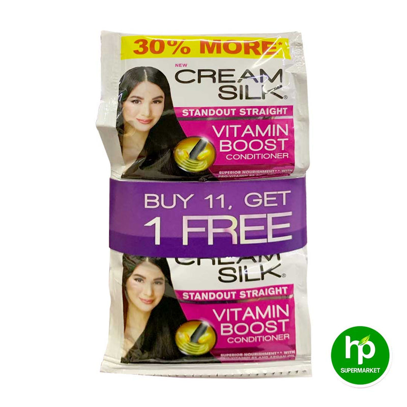 Buy Cream Silk Standout Straight Conditioner 13ml 11+1