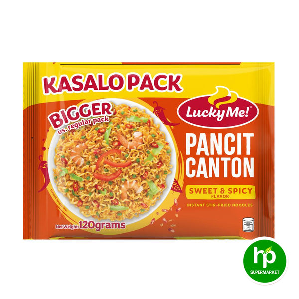 Lucky Me Pancit Canton Sweet & Spicy Kasalo 120g