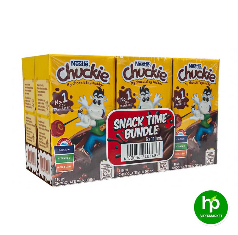 Nestle Chuckie Optigrow 110ml x 6's