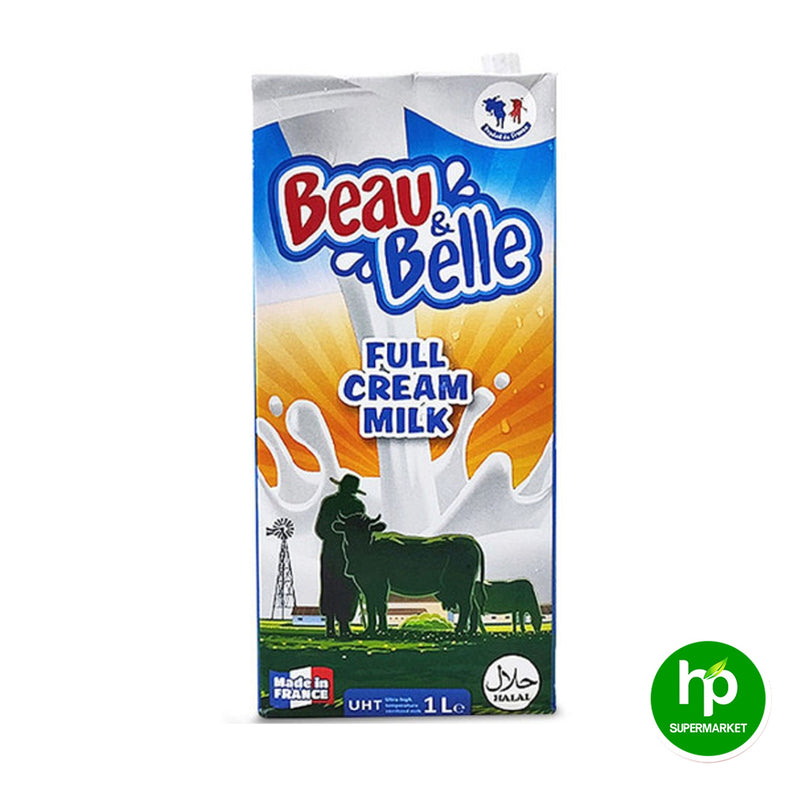 Beau & Belle Full Cream Milk 1 Liter