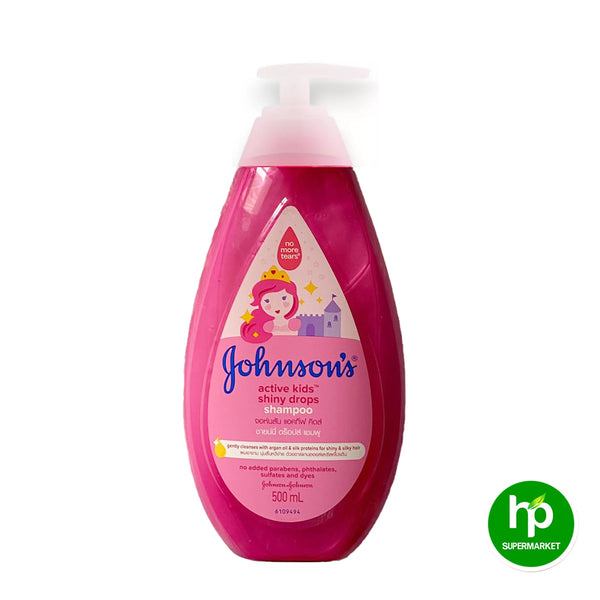 Johnsons Active Kids Shiny Drops Shampoo 500ml