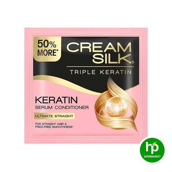 Creamsilk Keratin Serum Conditioner Ultimate Straight 15ml