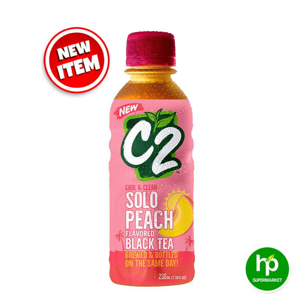 C2 Solo Peach Flavored Black Tea 230mL