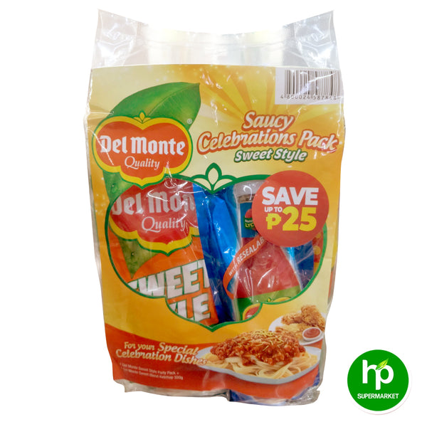 Del Monte Saucy Celebration Pack Sweet Style Save up to P25