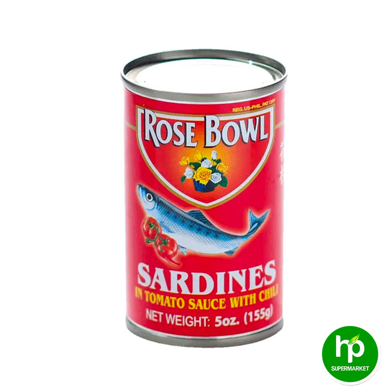 Rose Bowl Sardines in Tomato Sauce with Chili 155g