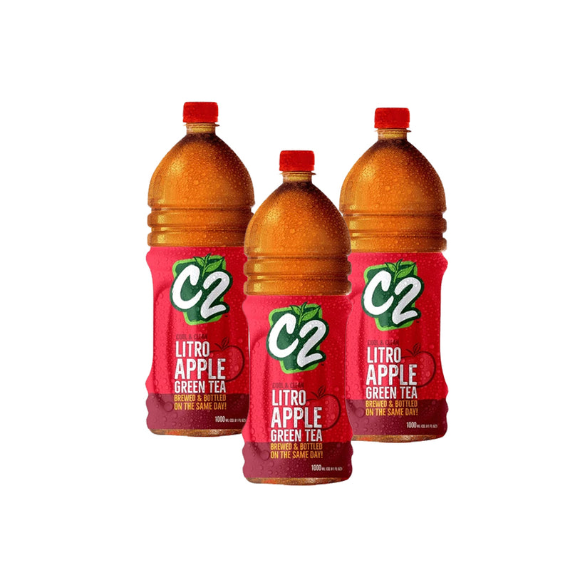 ChillTime Favorite: C2 Apple 1L TRIO PACK Save as mcuh as ₱20
