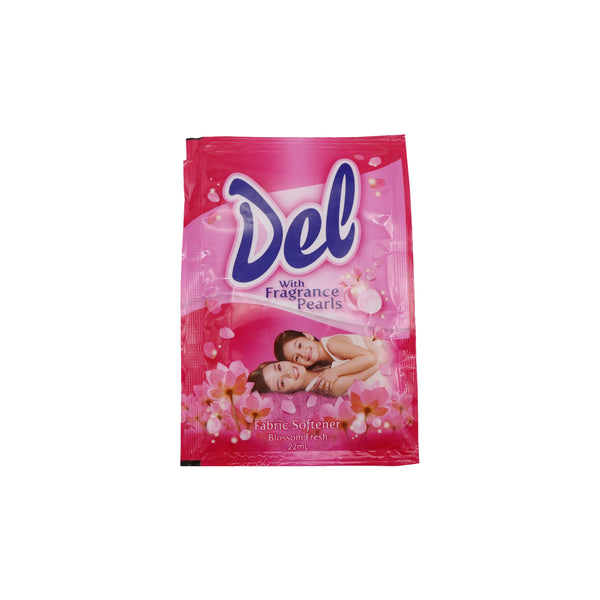 Del Fabric Softener With Fragrance Pearls Blossom Fresh Pink 22ml